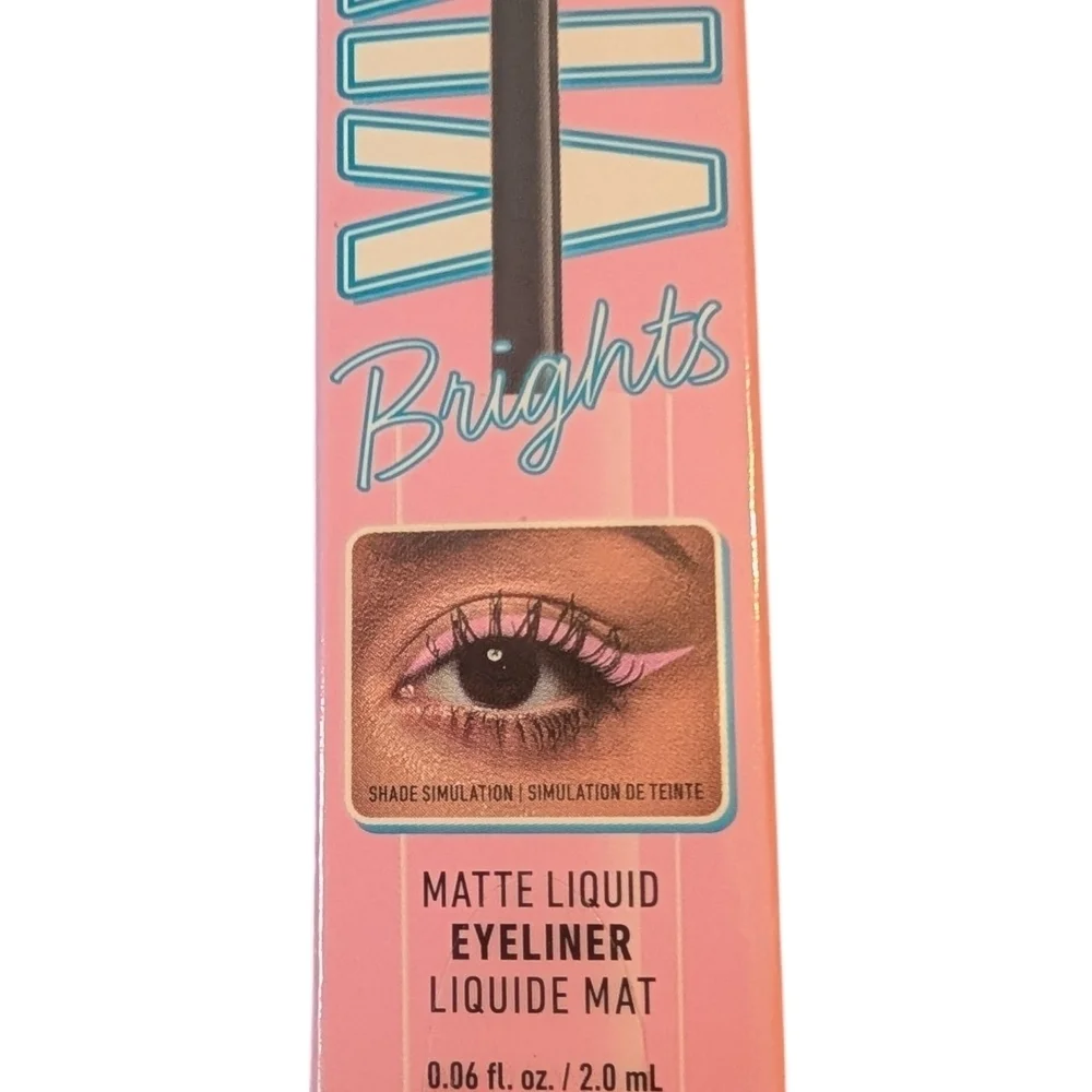 NYX Sneaky Pink Vivid Matte Liquid Eyeliner Shadow Barbie Bright Neon Liner 90s